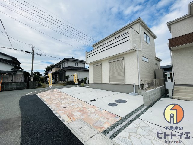新築住宅)グランファーレ八女新庄の駐車場