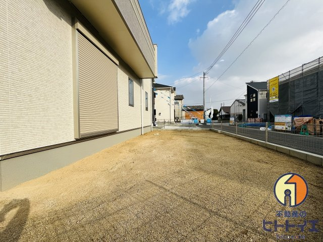 新築住宅)グランファーレ八女市蒲原の前面道路含む現地写真