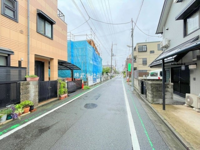 【前面道路含む現地写真】 | 葛飾区西新小岩３丁目　新築戸建て