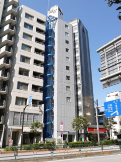 【外観】 | 総タイル張りのRC造のしっかりした建物です。