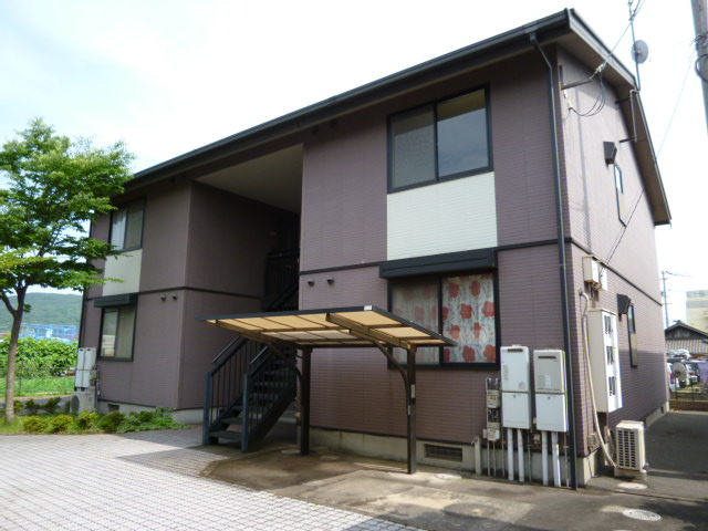 ハーモニーハイツＡの外観