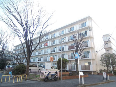 【外観】 | 菊名スカイマンション | 総戸数１２９戸、昭和５８年７月築、管理人は日勤勤務につき管理体制良好です♪