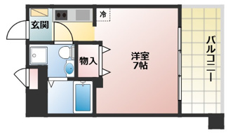 【間取り】 | ベラジオ四条烏丸