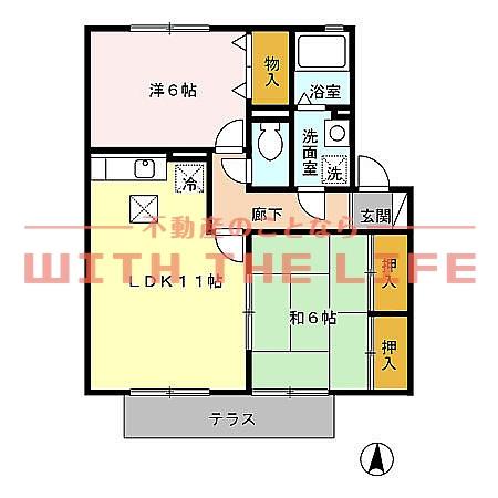 エスポワール【キャッシュバック対象物件】の間取り