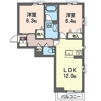 【間取り】 | 【シャーメゾン】ルポンドコオ