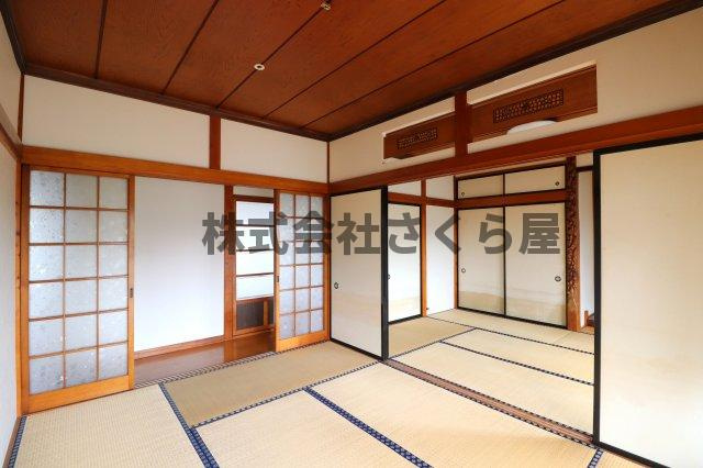 青木方貸家（五十部町）の和室|2022年撮影。現況と異なる場合がございます。