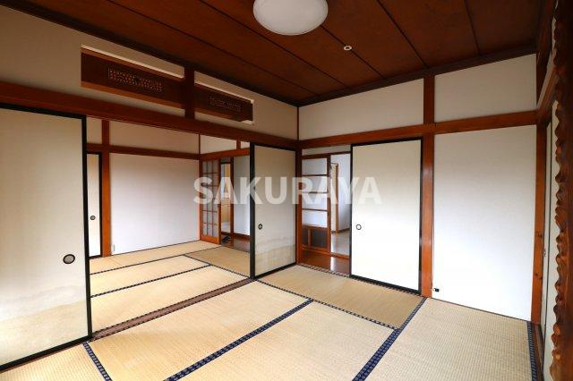 青木方貸家（五十部町）の和室|2022年撮影。現況と異なる場合がございます。