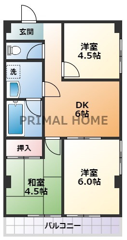 【間取り】 | ハイラーク子安