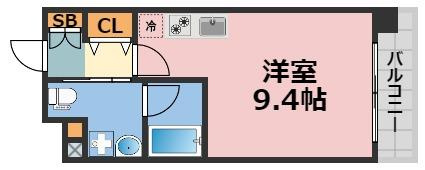 アーバンフラッツ上町の間取り