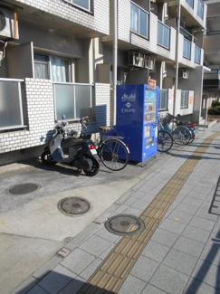 【その他共用部分】 | 赤門第二ハイツ　バイク置場