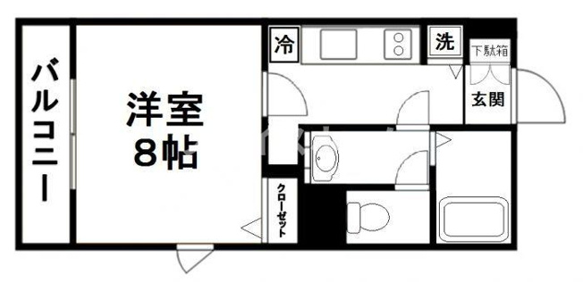 【間取り】 | ヴィレ・コート石城
