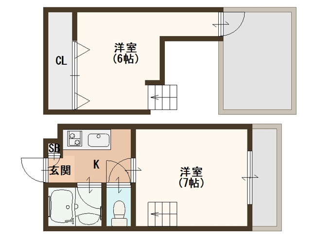 【間取り】 | アベニュー岸里
