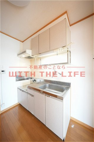 サンフィールドⅡ【キャッシュバック対象物件】のキッチン|きれいなキッチンです