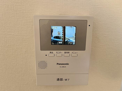 【防犯設備】 | 北区平野 | 来客時も安心なモニターホン付き♪