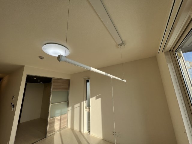 Luna Soleilの設備|雨の日や花粉飛散時も安心な室内物干し