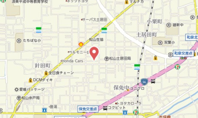 【地図】 | ハイカムール土居田