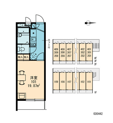 【区画図】 | ＭＡＲＵＫＡ２ 