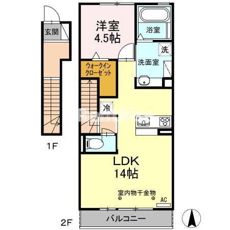 ルピナスの間取り