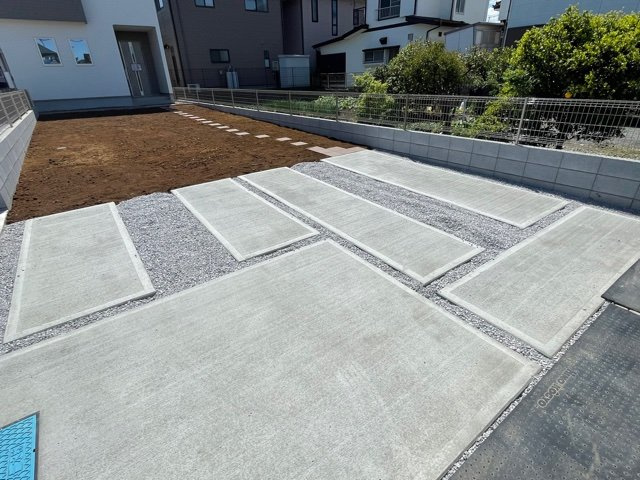 上里町金久保4期（全2棟）1号棟の駐車場|駐車場です