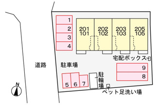 【駐車場】