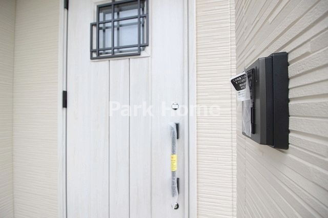 いの町枝川　戸建ての玄関