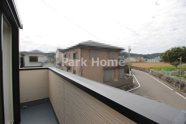 いの町枝川　戸建てのバルコニー