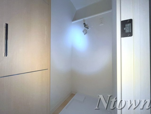 【設備】 | さくらHills NISHIKI Platinum Residence | 洗濯機置き場です
