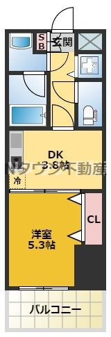 【間取り】 | さくらHills NISHIKI Platinum Residence | 間取りです。