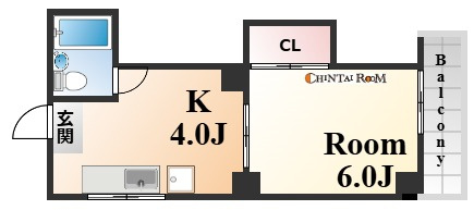 クレアージュ六甲の間取り