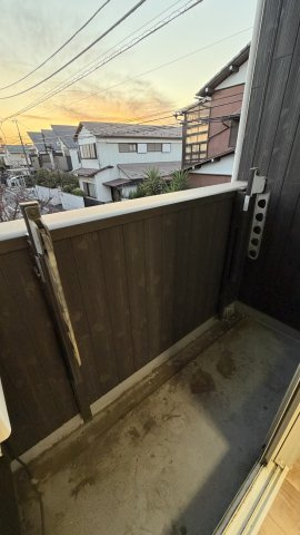 ＯＲＡＮＧＥのバルコニー|バルコニー付きです