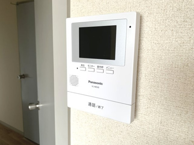 【セキュリティ】 | サンビレッジ南蔵王　B | TV付きインターホン※イメージです