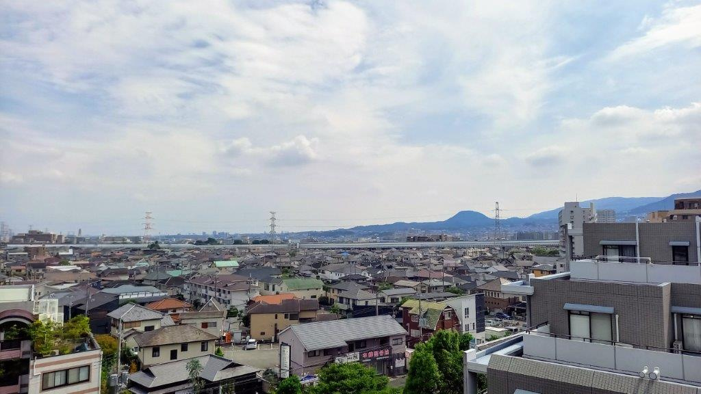 宝塚市売布東の町の中古マンションの展望