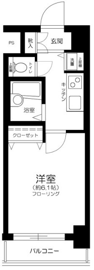 【間取り】 | パークウェル池袋