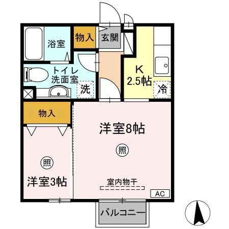 パークコート　ホームの間取り
