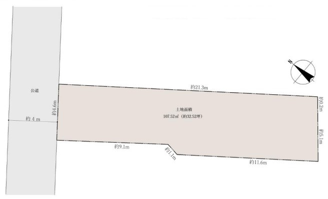 JR横浜線「鴨居」売地の画像