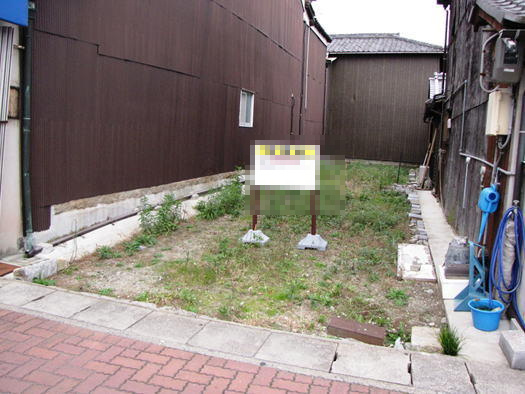 姫路市網干区新在家／売土地の外観