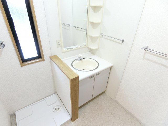 フィルフロイデ壱番館の洗面所