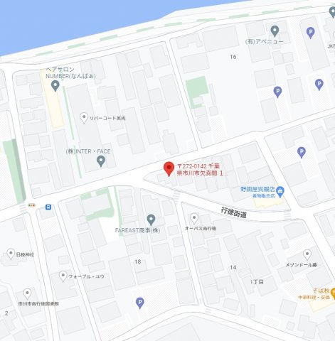 アベニュー・アイの地図