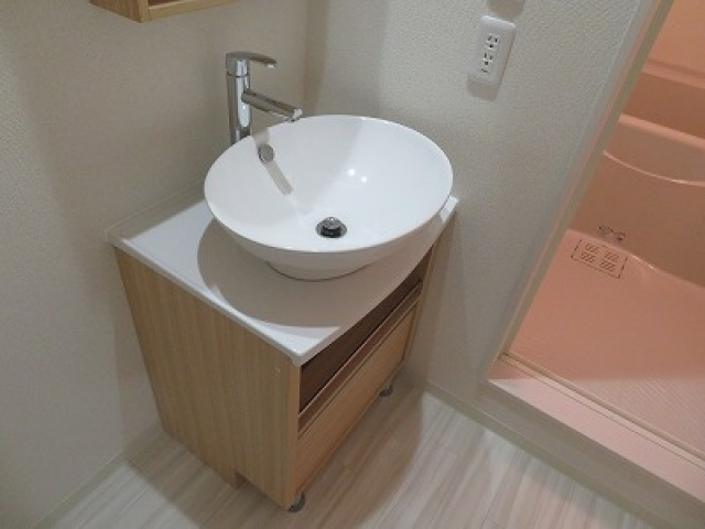 フジパレス放出Ⅵ番館の洗面所