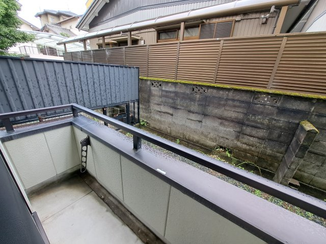 ハイツうみのバルコニー