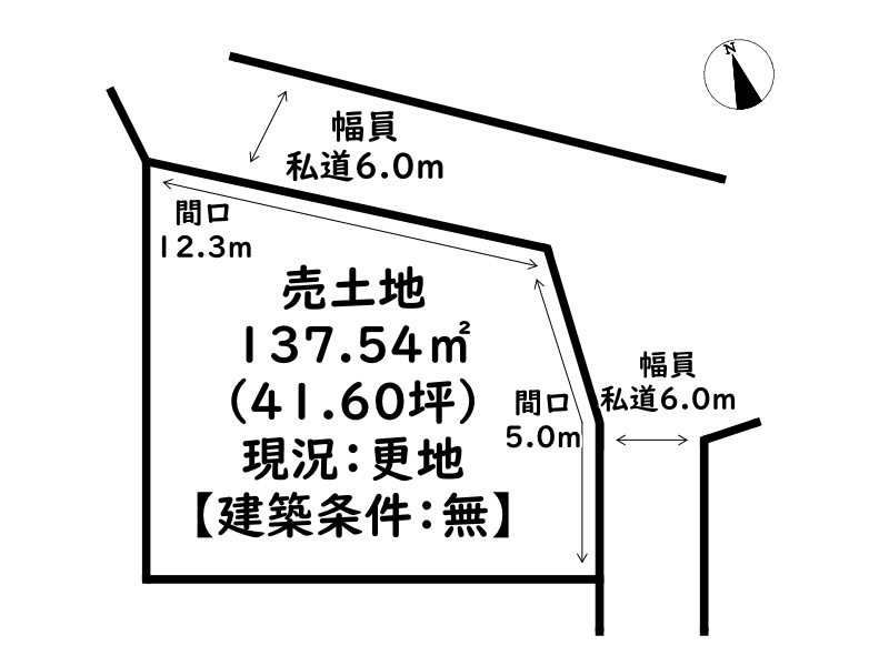 姫路市花田町加納原田／売土地の土地図