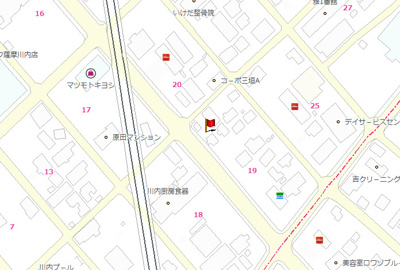 【地図】 | 原田町土地