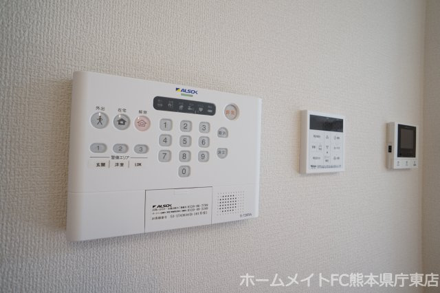 熊本市東区若葉６丁目のアパートのセキュリティ