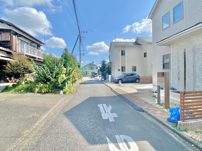 【前面道路含む現地写真】 | 東大和市清水4丁目/中古戸建