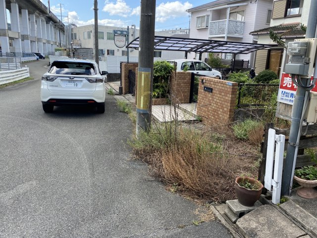 相生市池之内／売土地の前面道路含む現地写真