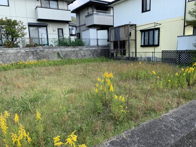 揖保郡太子町黒岡／売土地の前面道路含む現地写真|【現況写真】