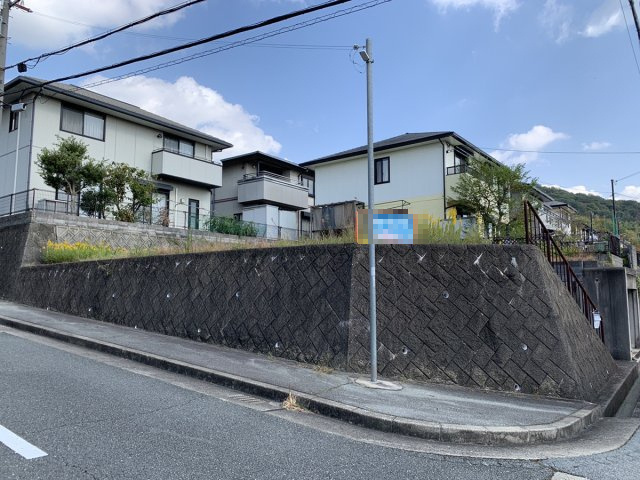 揖保郡太子町黒岡／売土地の前面道路含む現地写真|【現況写真】