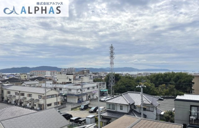 【展望】 | シャトー貴崎 | バルコニーからは淡路島が一望できます♪♪