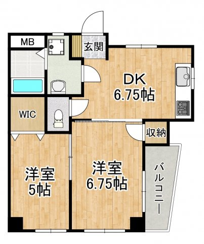 【間取り】 | カーザ浜村
