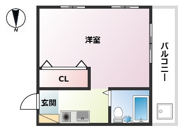 【間取り】 | ラフレシア岡本